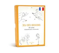 Comitys - The Needs Game | 64 flashcards for Emotional Literacy | Non-Violent Communication Teaching Tool | 177 Human Needs | Pedagogical Tool | Self Expression (French)