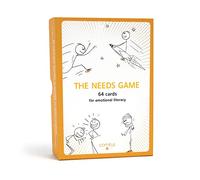 Comitys | The Needs Game | Language : English | 64 flashcards for Emotional Literacy | Non-Violent Communication Teaching Tool | 177 Needs to Discover | Pedagogical Tool | Self Expression