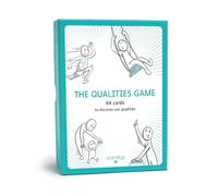 Comitys | The Qualities Game | Language : English | 64 flashcards and 256 Qualities | Non-Violent Communication Teaching Tool | Build Self-Esteem