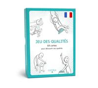 Comitys | The Qualities Game | Language : English | 64 flashcards and 256 Qualities | Non-Violent Communication Teaching Tool | Build Self-Esteem
