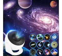 Comius Sharp Star Sky Projector, Planetarium Projector, Children's Night Light Starry Sky Realistic Projector with 12 Film Discs, Galaxy Projector for Bedroom, Gifts for Children