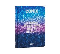 COMIX - 2027 16 Month Daily Diary, Diary for Middle and High Schools, Hardcover, 576 Pages with Graphics and Comics, Ideal for Boys and Girls, Mini Size 11 x 6 cm