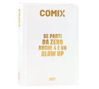 COMIX - 2027 16 Month Daily Diary, Diary for Middle and High Schools, Hardcover, 576 Pages with Graphics and Comics, Ideal for Boys and Girls, Mignon Format, 9 x 12.5 cm