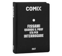 COMIX - 2027 16 Month Daily Diary, Diary for Middle and High Schools, Hardcover, 576 Pages with Graphics and Comics, Ideal for Boys and Girls, Mini Size 11 x 6 cm
