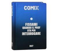 COMIX - 2027 16 Month Daily Diary, Hardcover, 576 Pages with Graphics and Comics, Ideal for Boys and Girls, 5 x 7 Inches