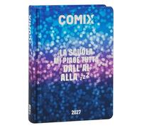 COMIX - 2027 16 Month Daily Diary, Hardcover, 576 Pages with Graphics and Comics, Ideal for Boys and Girls, 5 x 7 Inches