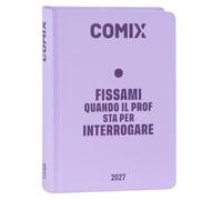 COMIX - 2027 16 Month Daily Diary, Hardcover, 576 Pages with Graphics and Comics, Ideal for Boys and Girls, 5 x 7 Inches