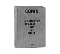 COMIX - 2027 16 Month Daily Diary, Hardcover, 576 Pages with Graphics and Comics, Ideal for Boys and Girls, Mini Size 4.3 x 6 Inches