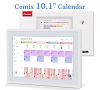 Comix Digital Calendar 10.1" | HD Touchscreen with Chore Chart, Meal Planner,Achievement Reward & Digital Photo Frame