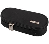 Comix - School Pencil Case, Mini Tombolino Lightweight and Compact, Easy to Carry and Store in Backpack or Bag, Ideal for School, University and Work, 22 x 5H x 5 cm, Black, Pencil Case