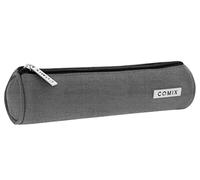 COMIX Tombolino Plain Pencil Case, Grey, Casual