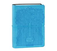 COMIX U YOURSELF 2025-2026 Mini Daily Diary, 16 Months, Soft Cover with Elastic Soft Cover, 448 Pages, Ideal for School and University, 4.3 x 6 inches, Blue