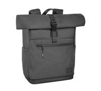 COMIX Unisex's Zaino Rolltop Backpack, Black, 32x38Hx13,5 cm