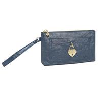 Comix Women's Clutch with Cuff, Blue, cm 30x12hx3