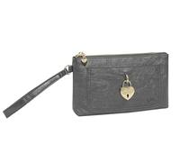 Comix Women's Clutch with Cuff, Grey, cm 30x12hx3