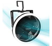 COMLIFE 10000mAh Camping Fan and LED Light - 8 inch Rechargeable Battery Operated Tent for Hanging or Tabletop Use, Portable USB with Lights Car RV Outdoor Emergency Outage Hurricane (F001)