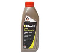Comma 2 Stroke Sport 2T Low Ash Semi Synthetic Motorcycle Engine Oil 1 Litre 1L