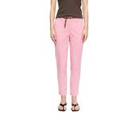 Comma 2182529 Women's Pleated Trousers 7/8, Pink, 16