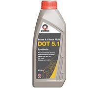 Comma BF51L 1L Dot 5.1 Synthetic Brake Fluid
