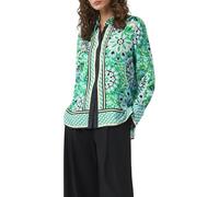 comma Blouse Long Sleeve Green