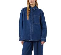 Comma Blouses Blue Denim size XS | Button-Down Shirts Outlet | Women | Blue XS