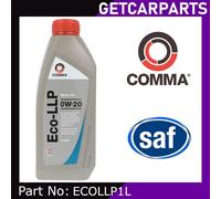 Comma Eco-LLP 0W-20 1L Fully Synthetic Car Engine Oil 0W20 1 Litre - ECOLLP1L