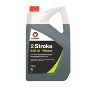 Comma Engine Oil 2 Stroke Sae 30 Mineral Oil Low Ash Easy Start Scooters 5L