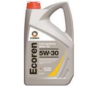 Comma Engine Oil Ecoren 5W-30 Fully Synthetic Petrol Diesel ACEA C4 5 Litre