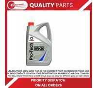 PTC5L Pro-Tech Fully Synthetic 5W30 Motor Oil, 5 Liter