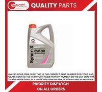 Comma Engine Oil SYNER X 5W30 5L