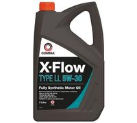 Comma Engine Oil X-Flow Type LL 5W-30 Fully Synthetic Petrol Diesel 5 Litre