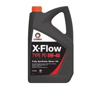 Comma Engine Oil X-Flow Type PD 5W-40 Fully Synthetic Petrol Diesel 5 Litre