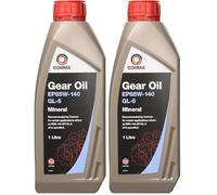 Comma HMG1L EP85W-140 1L Gear Oil (Pack of 2)