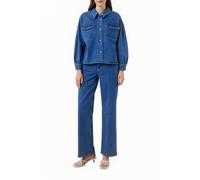Comma Jacket Indoor Blue Denim size 34 | Denim Jackets Outlet | Women | Blue 34