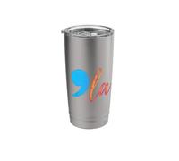 Comma La (Kamala Harris) Election 2024 President Stainless Steel Insulated Tumbler