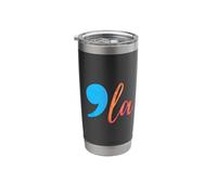 Comma La (Kamala Harris) Election 2024 President Stainless Steel Insulated Tumbler