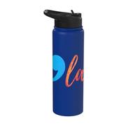 Comma La (Kamala Harris) Election 2024 President Stainless Steel Insulated Water Bottle