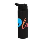 Comma La (Kamala Harris) Election 2024 President Stainless Steel Insulated Water Bottle