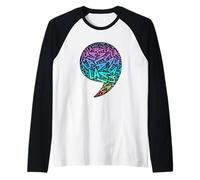 Comma La Kamala Harris Raglan Baseball Tee