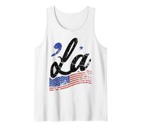 Comma La Shirt Kamala USA Flag Tank Top