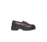 COMMA Leather Loafers with Platform Sole