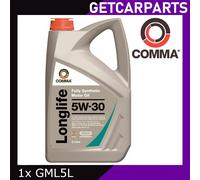 Comma GML5L 5L Long Life Fully Synthetic 5W30 Motor Oil