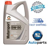 2X Comma Motorsport 5w-50 5w50 Fully Synthetic Racing Car Engine Oil -5L