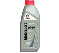 Comma 5W50 MOTORSPORT Fully Synthetic Motor Oil Suitable for 1L - MS1L