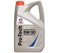 Comma Oil Comma Engine Oil Pro-Tech 5W-30 Fully Synthetic Petrol Diesel Acea C2 5 Litre