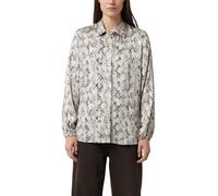 comma Satin Blouse Long Sleeve Printed, 93A0, 16