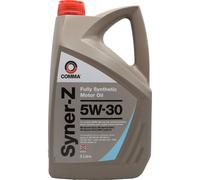 1x Comma Syner-Z 5W30 Fully Synthetic 5 Litre Motor Oil Prolong Engine Life