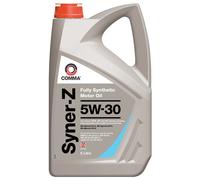 1x Comma Syner-Z 5W30 Fully Synthetic 5 Litre Motor Oil Prolong Engine Life
