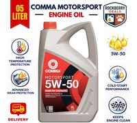 Comma - MS5L - MOTORSPORT 5W50 Fully synthetic motor oil Suitable for 5L