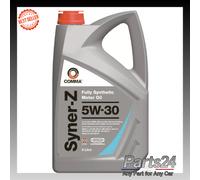 Comma Syner-Z 5W-30 Fully Synthetic Motor Oil Car Engine DPF Compatible 5 Litres